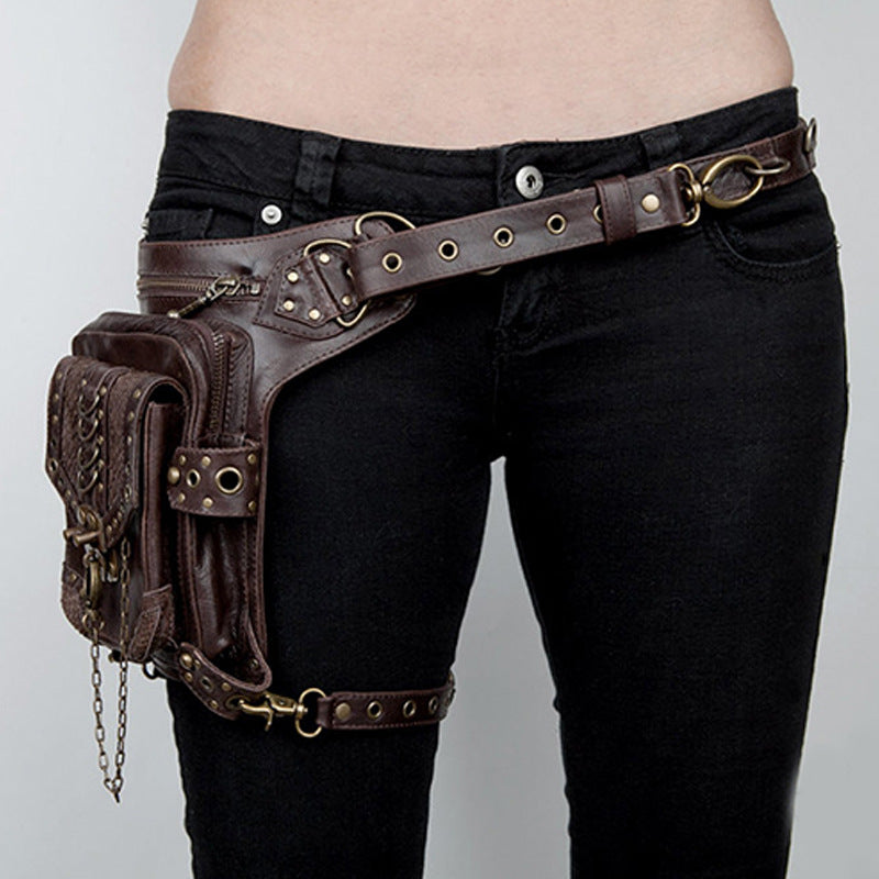 Steampunk Motor Holster and Hip Bag
