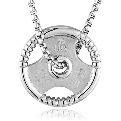 Fitness Enthusiast Ring Pendant
