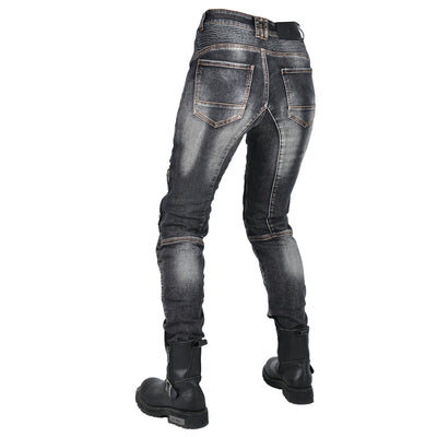 Women Motorcycle K-2 Stretch Denim Riding Jeans