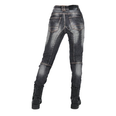 Women Motorcycle K-2 Stretch Denim Riding Jeans