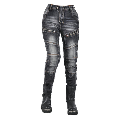 Women Motorcycle K-2 Stretch Denim Riding Jeans