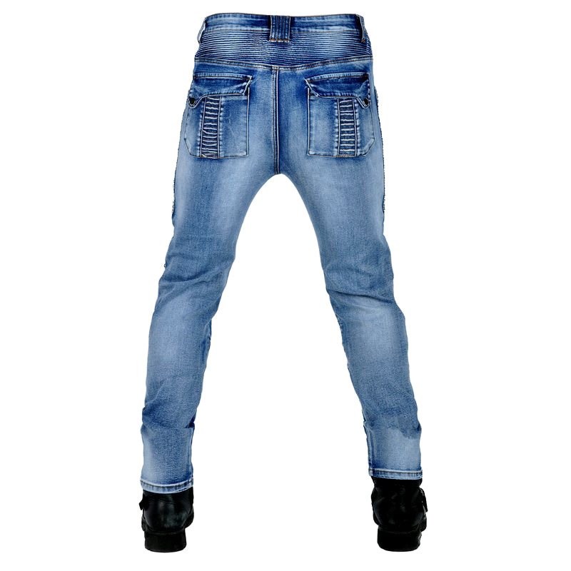 Men's Motorcycle Kevlar Tear-Resistant Denim Jeans