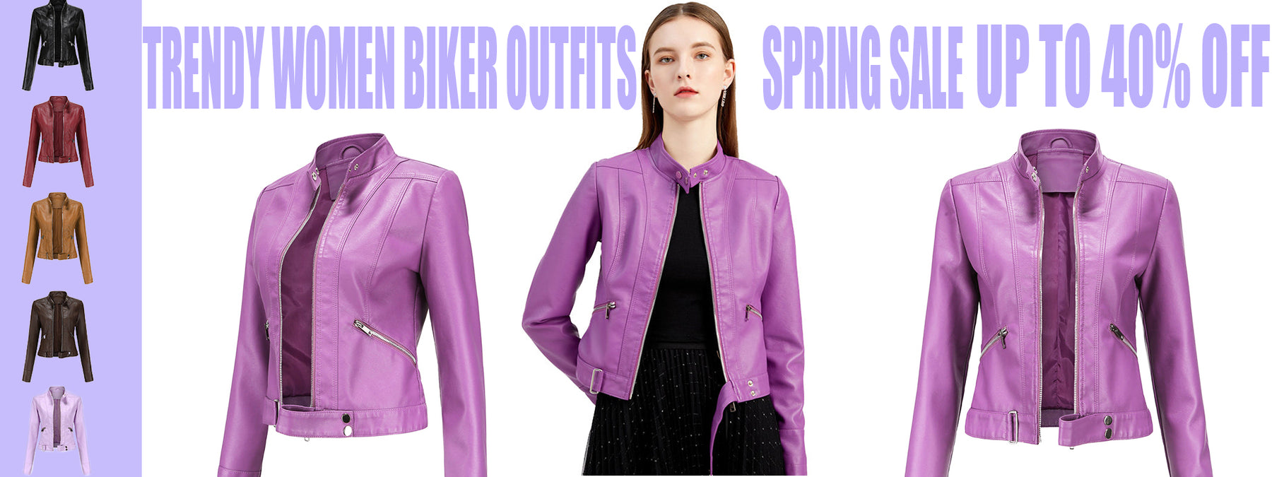 Women's Leather Jackets – Biker Forward
