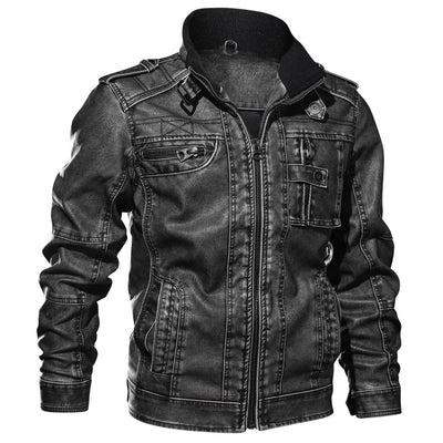 Motock Biker Leather Jacket