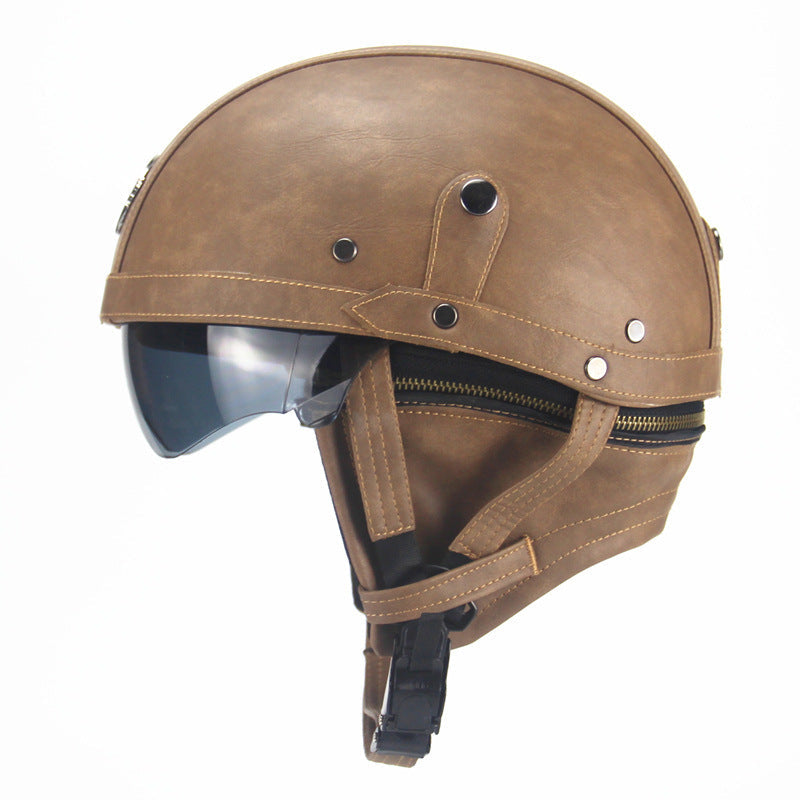 Motorcycle Scooter Half Face Helmet