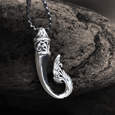 925 Silver Viking Pendant
