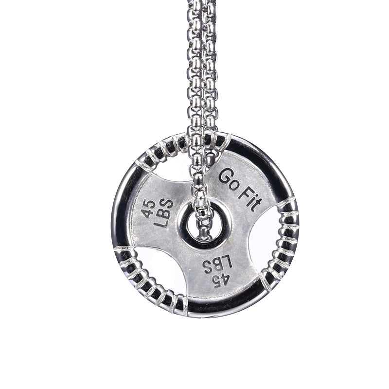 Fitness Enthusiast Ring Pendant