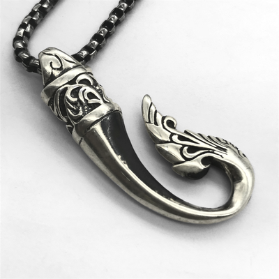 925 Silver Viking Pendant