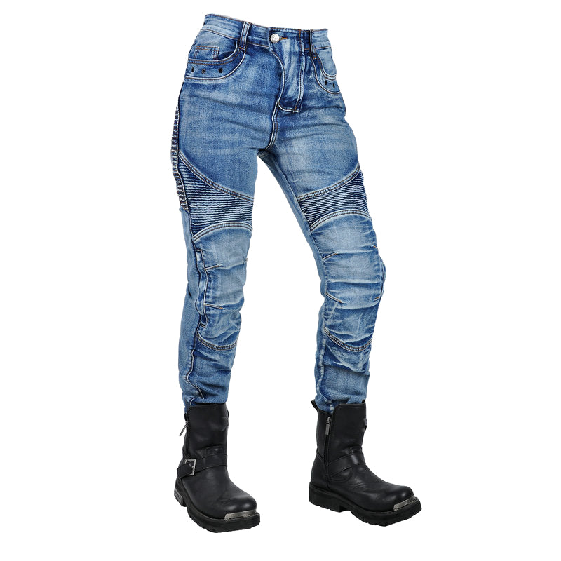 Women's Motorcycle Kevlar Tear-Resistant Denim Jeans