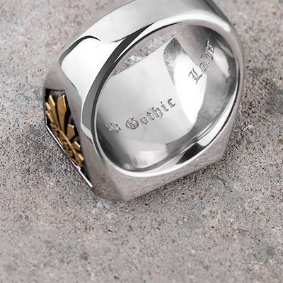 Masonic Personality Punk Skull Ring