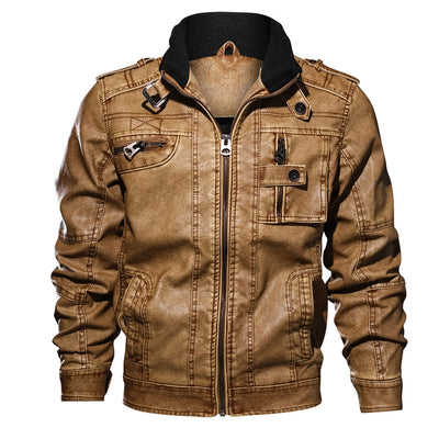 Motock Biker Leather Jacket