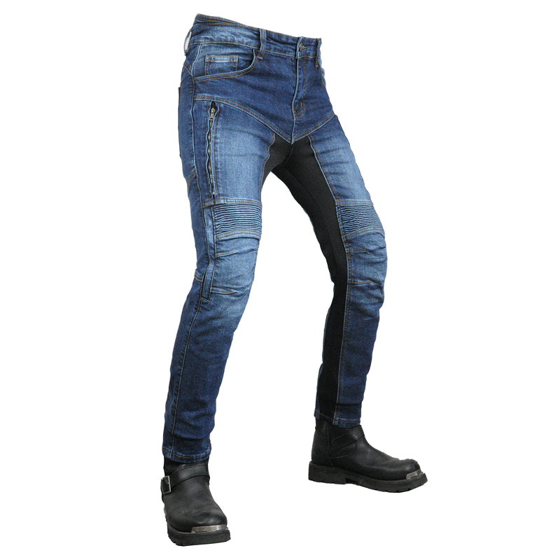 K-1 High Waist Kevlar Summer Jeans With Protection Gear