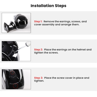 Women Cat Ears Motorcycle Helmet
