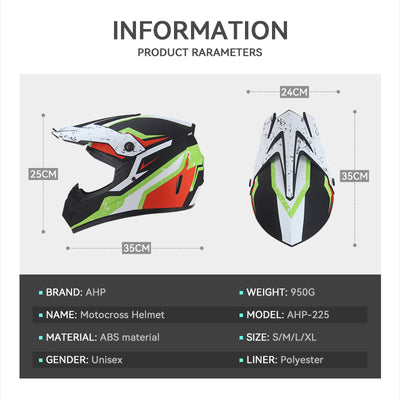 Off-Road Motocross Helmet ATV Dirt Bike Racing Helmet