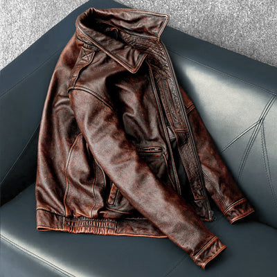 Air Force 2 Motorcycle Leather Jacket