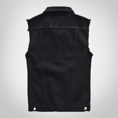 Black Cool Men's Casual Vest