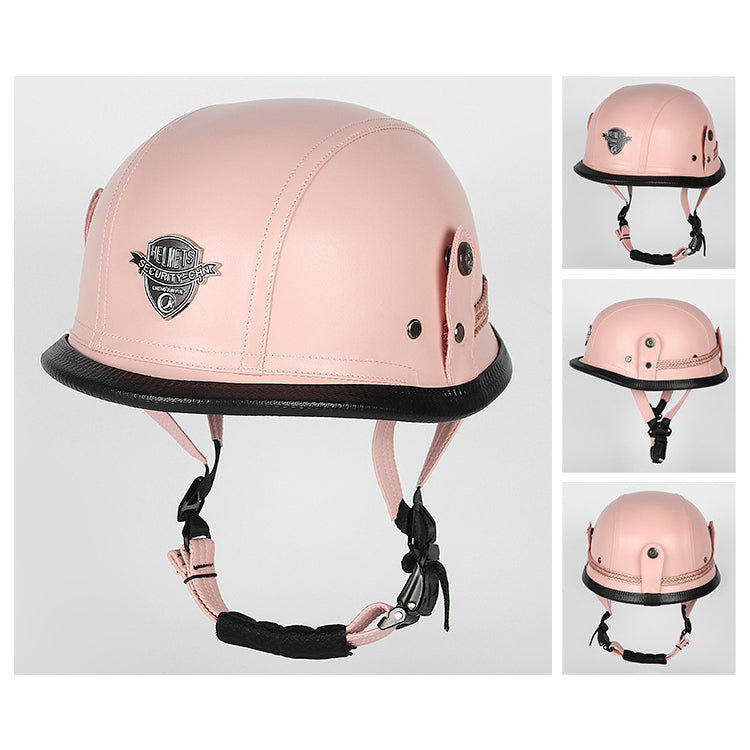 Retro Army Style Half Face Helmet
