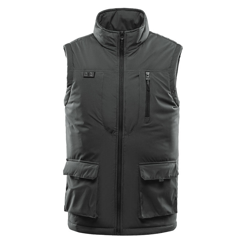 Men's Winter Casual Electric Heating Vest 10 Zones Warm Outdoor