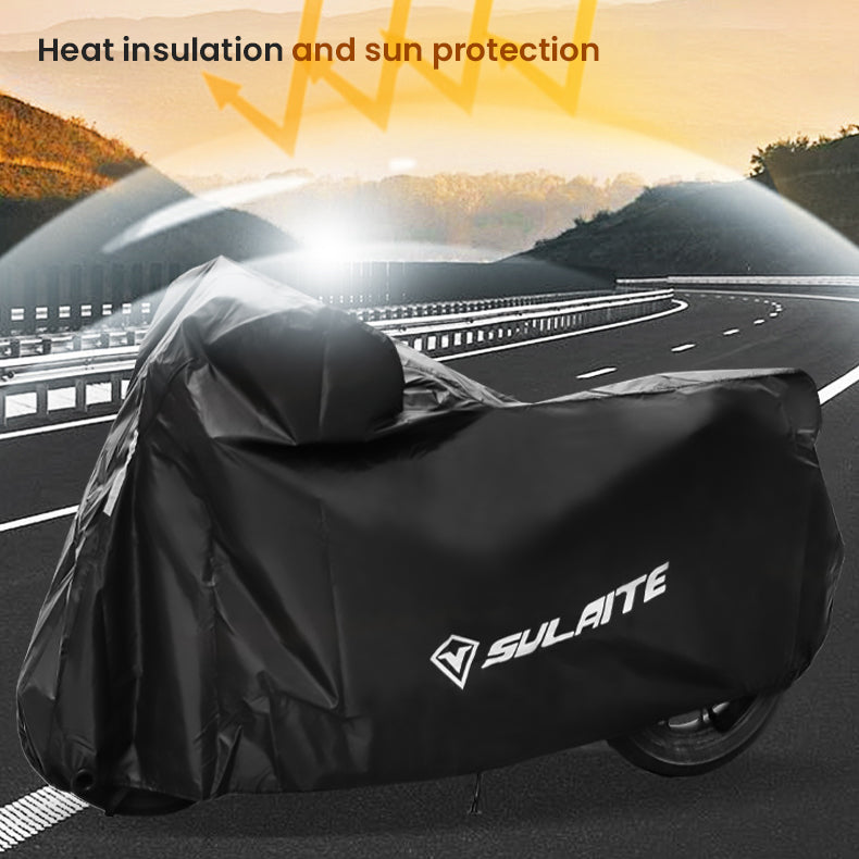 Biker Waterproof Sun Protection Motorcycle Cover with Night Reflective