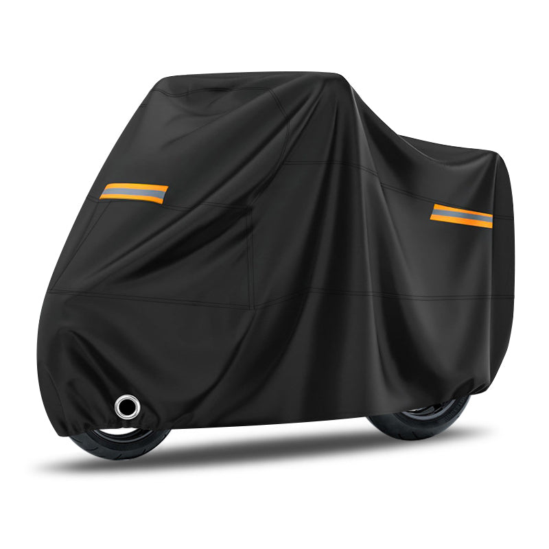 Motorcycle Cover Silver-coated Cloth Rainproof Dustproof Sun Protection