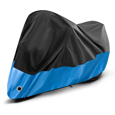 Motorcycle Cover Silver-coated Cloth Rainproof Dustproof Sun Protection