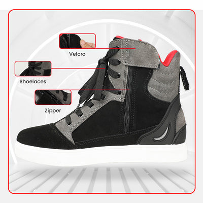 Men's Anti-Slip Riding Breathable Motorcycle Boots