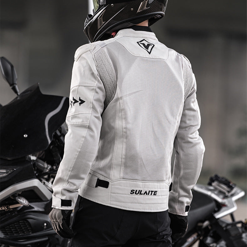 Motorcycle Mesh Riding Suit Road Protection Jacket