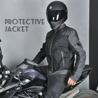 Motorcycle Anti-Fall Protective Jacket Unisex