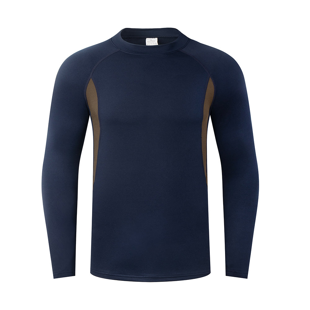 Men's Fleece-lined Thermal Underwear Set