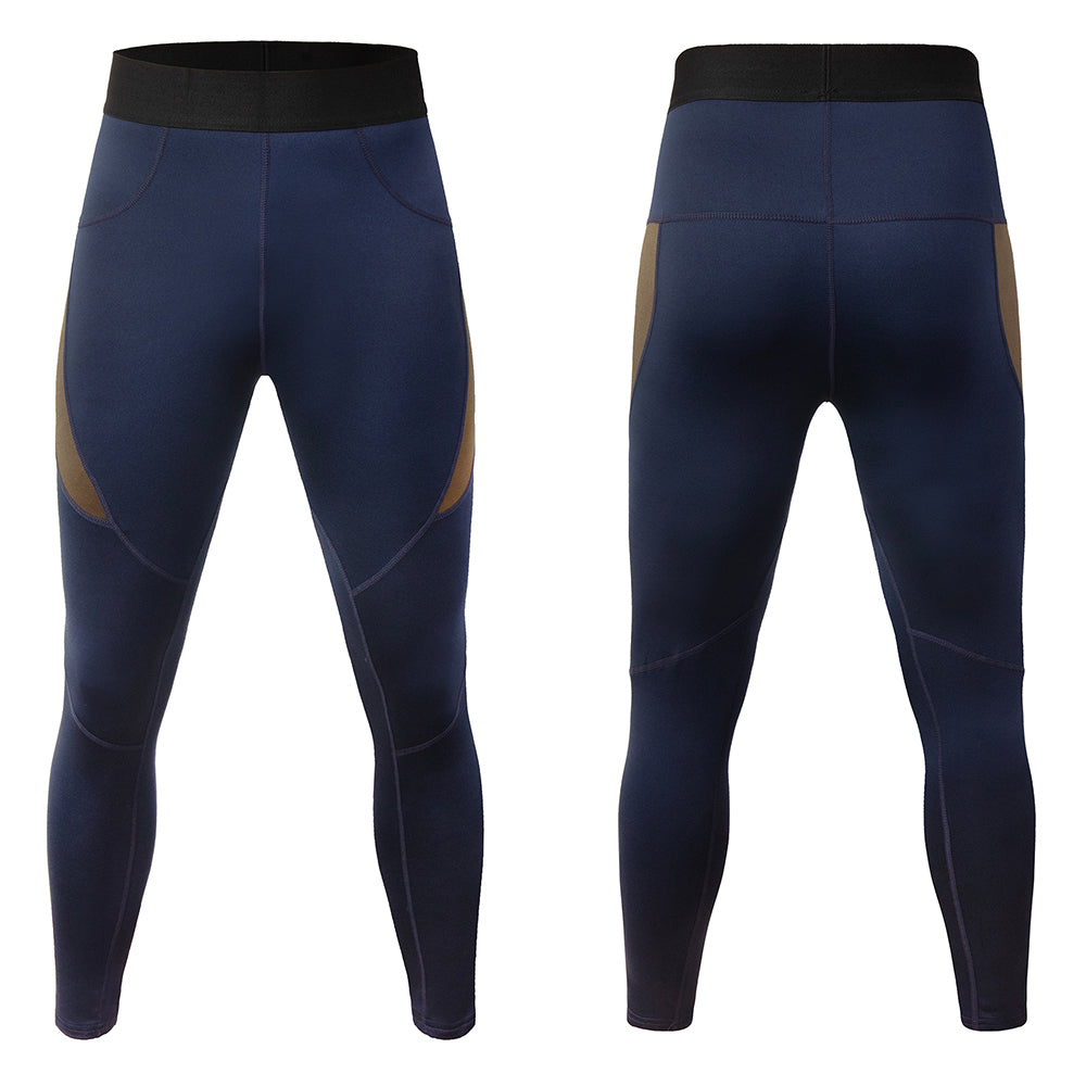 Men's Fleece-lined Thermal Underwear Set
