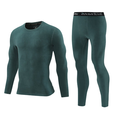 Men's Winter Motorcycle Thermal Underwear Set