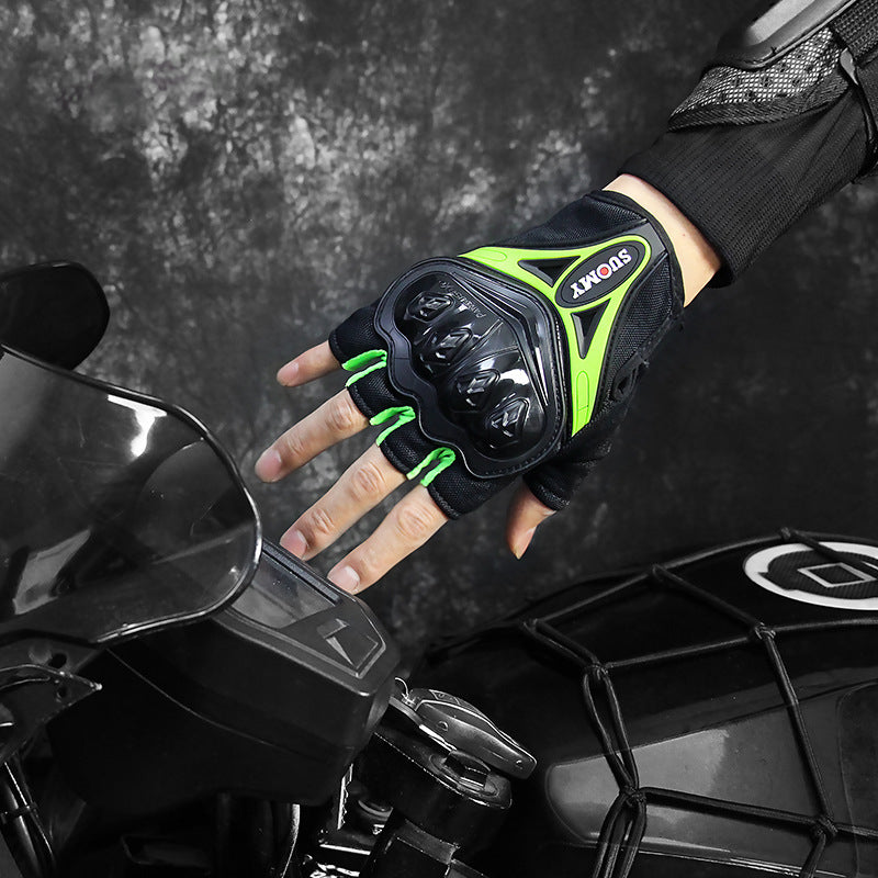 Summer Off-Road Anti-Fall Fingerless Gloves