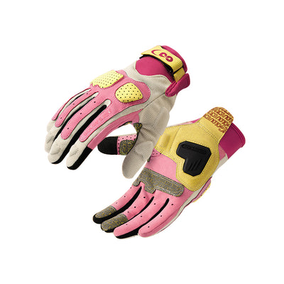 Macaron Color Outdoor Motorcycle Gloves