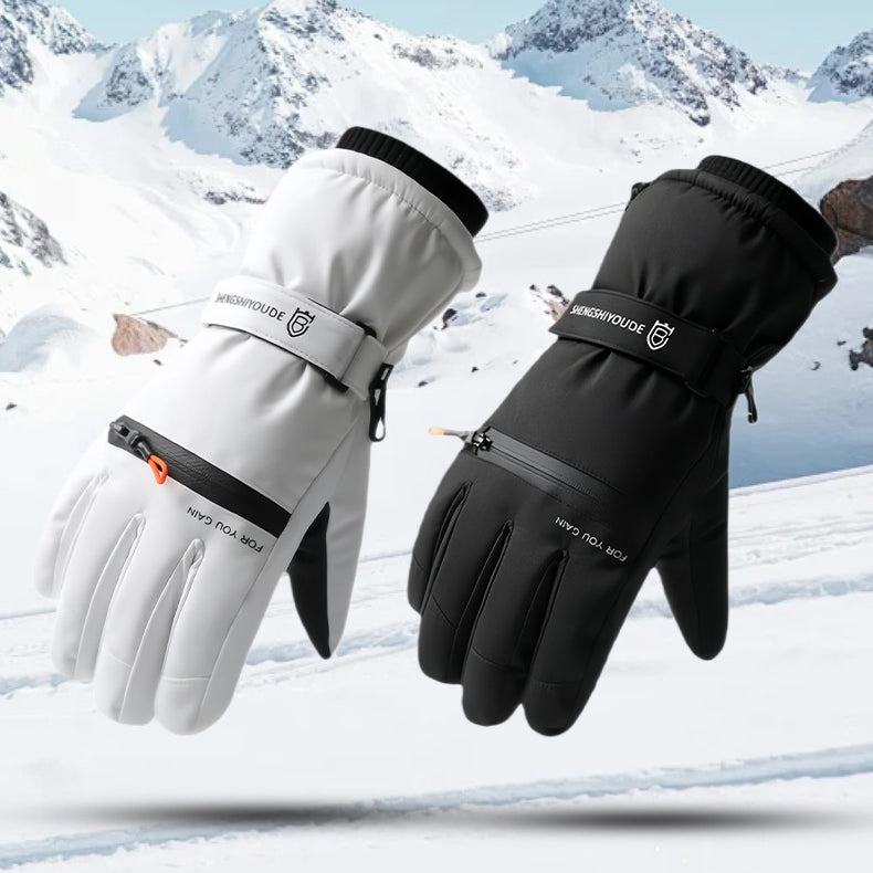 Winter Riding Gloves With Fleece Lining Warm Touchscreen Windproof