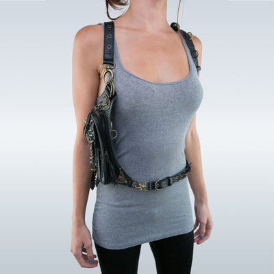 Retro Gothic Skull Bag