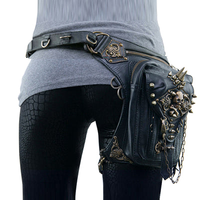 Retro Gothic Skull Bag