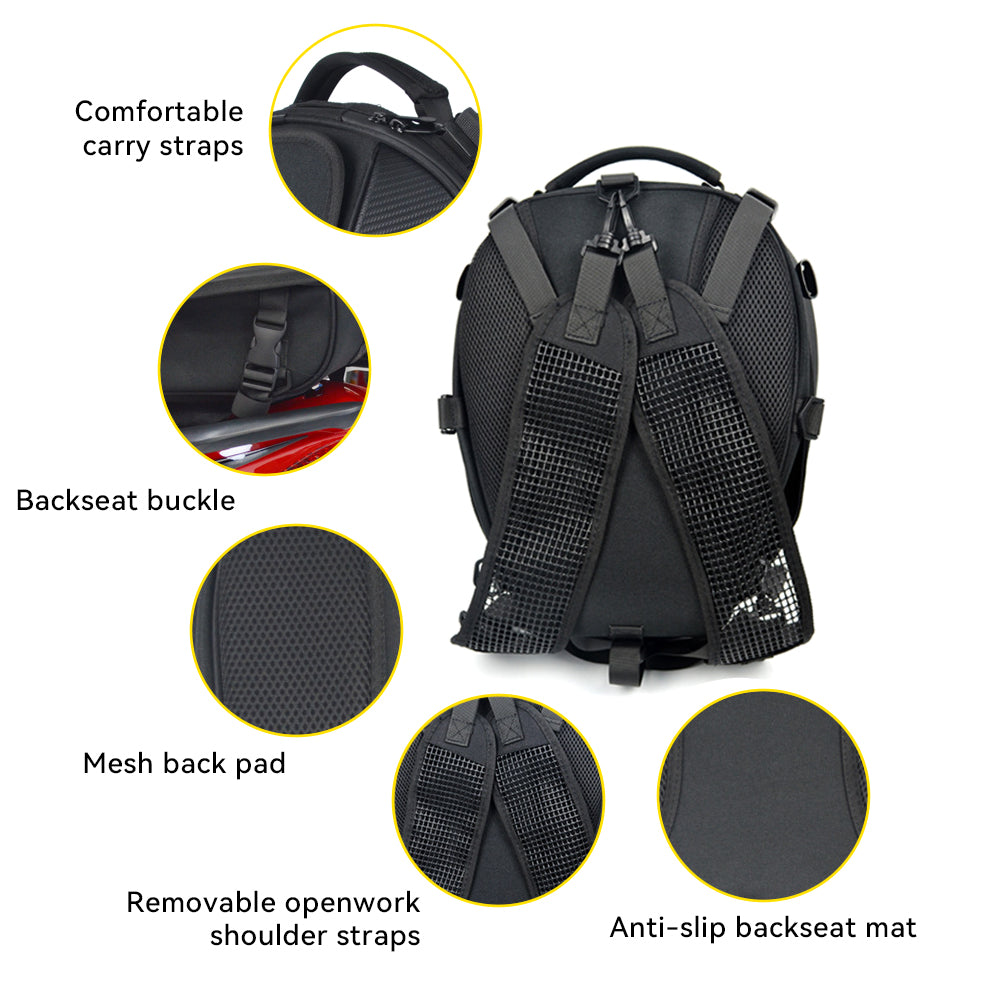 Waterproof Motorcycle Backseat Bag
