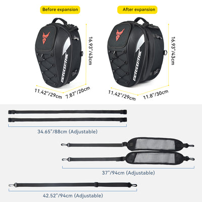 Waterproof Motorcycle Backseat Bag