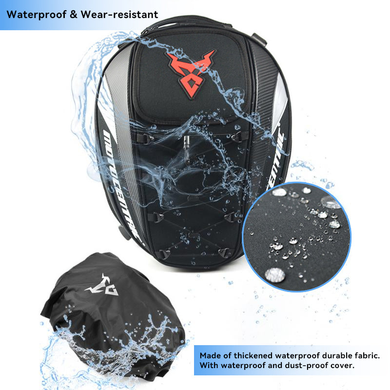 Waterproof Motorcycle Backseat Bag
