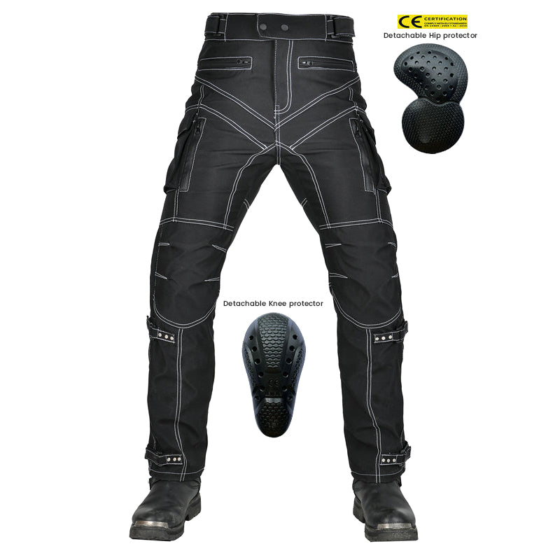 HWK Mesh Motorcycle Air Pants Riding CE ARMORED Motorbike Overpants
