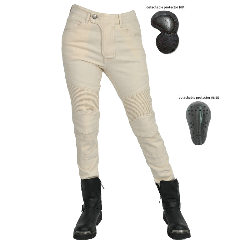 Women's Antique White Riding Pants