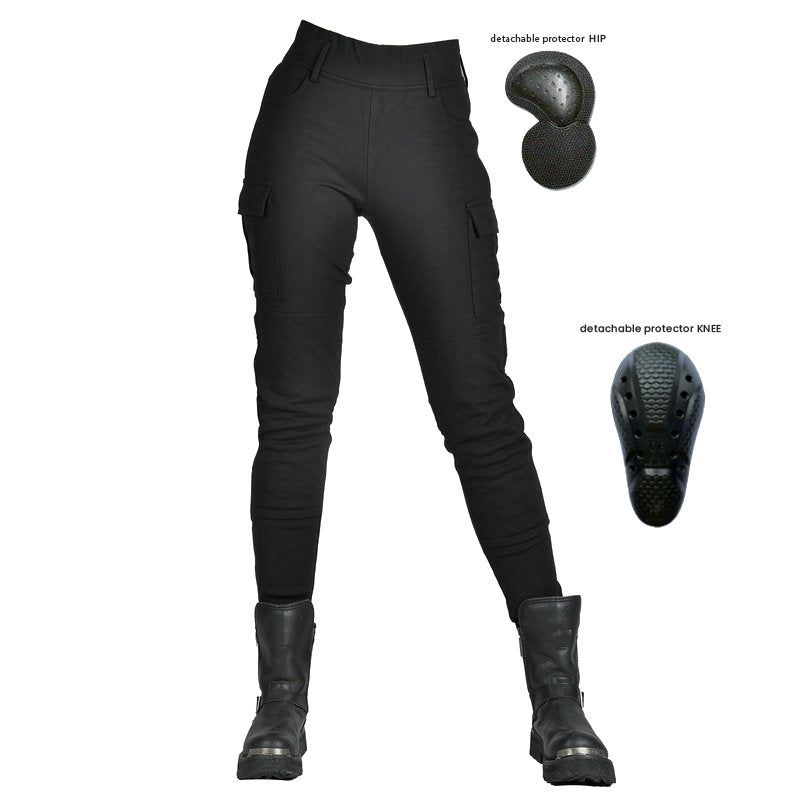 K-9 Women Casual Anti-Fall Wear-Resistant Motorcycle Pants