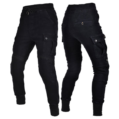 Women Motorcycle Kevlar K-6 Casual Tighten Legs Riding Pants