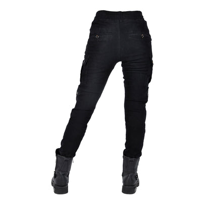 Women Motorcycle Kevlar K-6 Casual Tighten Legs Riding Pants