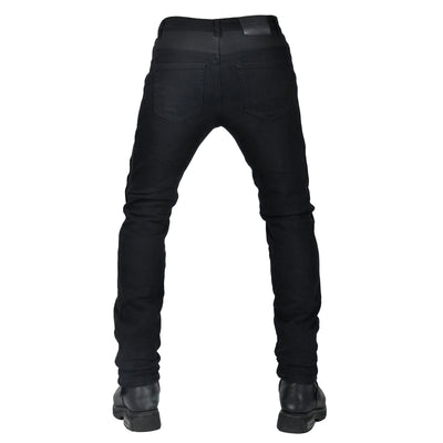 Men Summer Motorcycle Racing Slim Fit Meshed Jeans