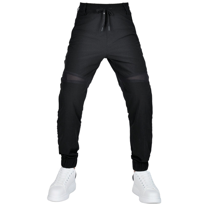 Men Summer Motorcycle Airflow Two-Way Meshed Pants