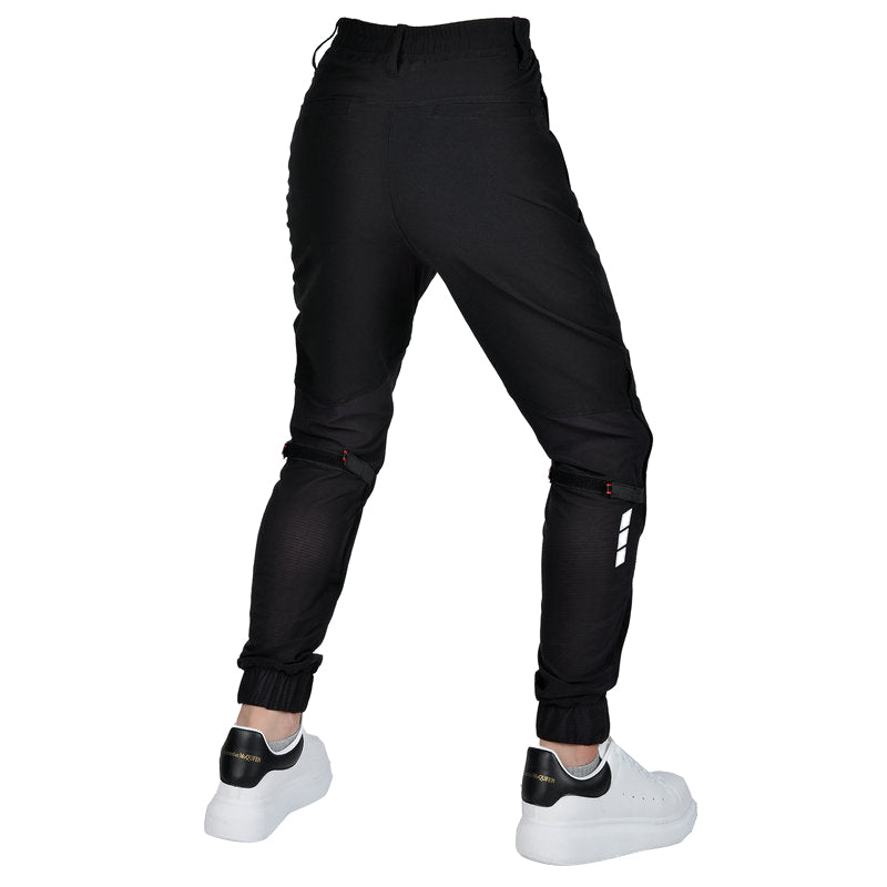 Men Summer Motorcycle Airflow Two-Way Meshed Pants