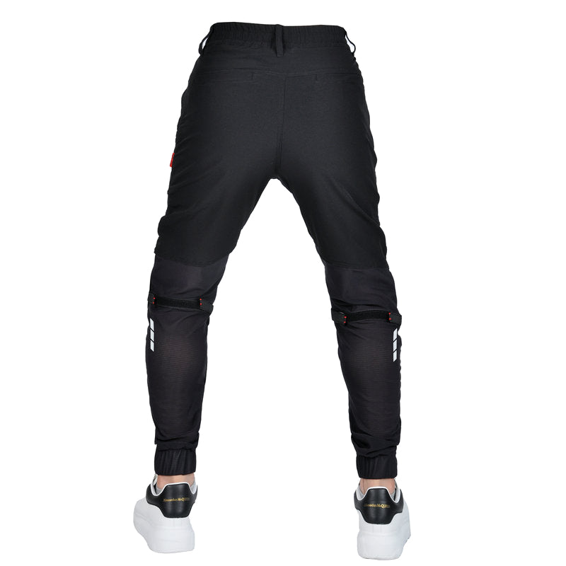 Men Summer Motorcycle Airflow Two-Way Meshed Pants