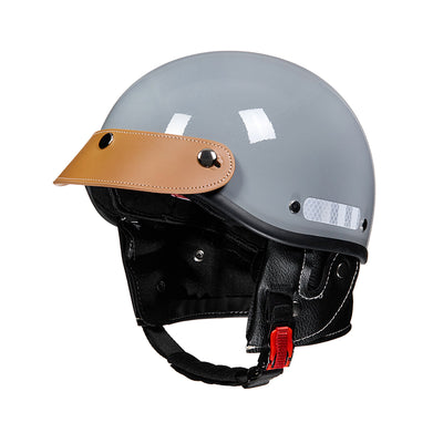 Retro Aristocratic Style Motorcycle Half Face Helmet