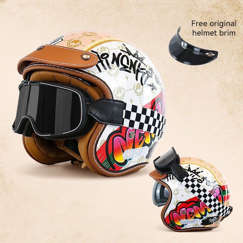 All Seanson 103 Motorcycle Open Face Helmet